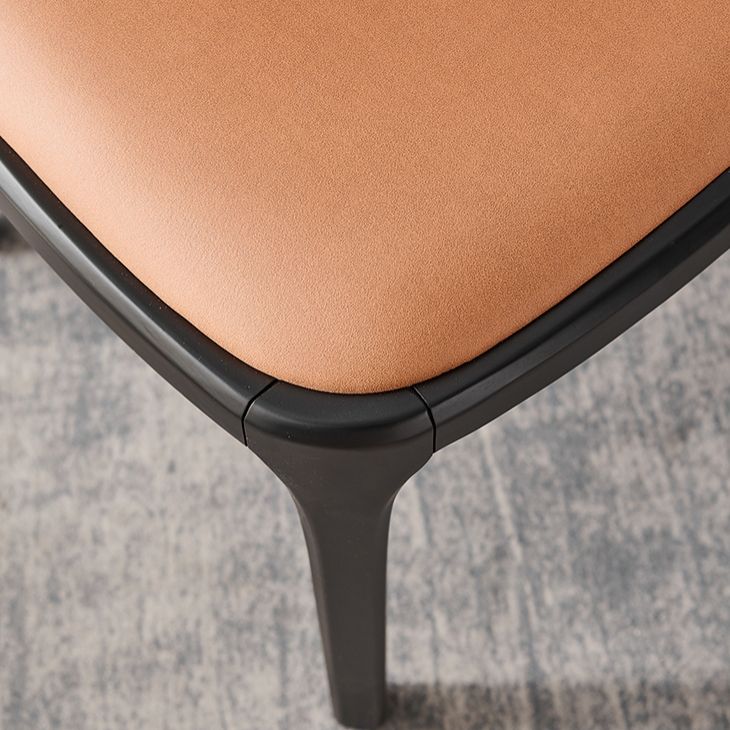 Contemporary Side Chair Dining Room Side Chair Set with Solid Wood Legs Clearhalo ' kitchen&dining_furn' 'Dining Chairs' 'Dining Tables & Seating' 'dining_chair' 'furn' 'furn_dining_chair' 'Furniture' 'furniture_dining_chair' 'Kitchen & Dining Furniture' 'kitchen' 1200x1200_0961a2bd-bc4f-4221-966f-e3e205d44ebe