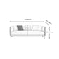 3/4 Seater Sofa Chaise Hair Pin Legs sofa for Home Bonus Room Clearhalo 'furn' 'furn_sofas' 'Furniture' 'furniture_sofas' 'kitchen' 'kitchen_sofas' 'Living Room Furniture' 'Sofa' 'sofas' 1200x1200_0962a484-6925-4d6b-902f-214ac3b6f274