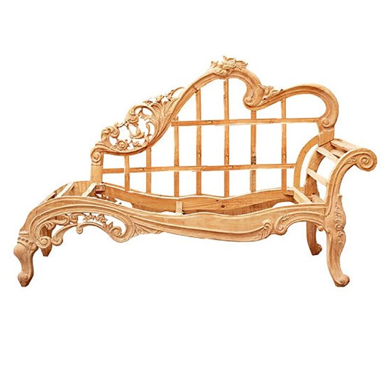 Traditional Genuine Leather Chair One Armed Rolled Arms Accent Chaise Clearhalo 'Chairs & Seating' 'Chaise Lounge' 'chaise_lounge' 'furn' 'furn_chaise_lounge' 'Furniture' 'Living Room Furniture' 1200x1200_0968f1a8-b0e5-42d1-9de0-e1ad04f021c3