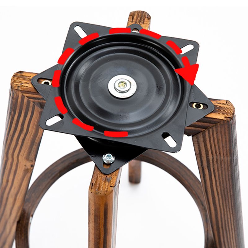 Sgabelli rotondi da bar rotondo per bancone in legno industriale per bristol