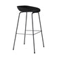 Contemporary Bar-stool Plastic Counter Bar Stool with Metal Legs for Kitchen Clearhalo 'Bar Furniture' 'Bar Stools' 'bar_stools' 'furn' 'furn_bar_stools' 'Furniture' 'furniture_bar_stools' 'Kitchen & Dining Furniture' 1200x1200_096a81a0-51a9-452b-ac42-4b23331bcbbd
