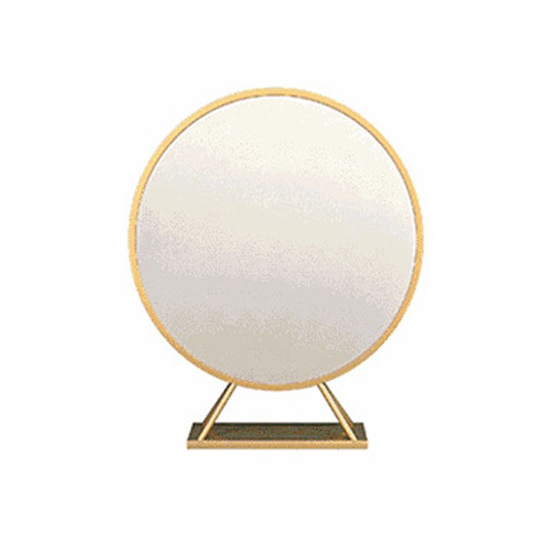 Tavolo da toeletta da top-up in marmo da 1 traino glam