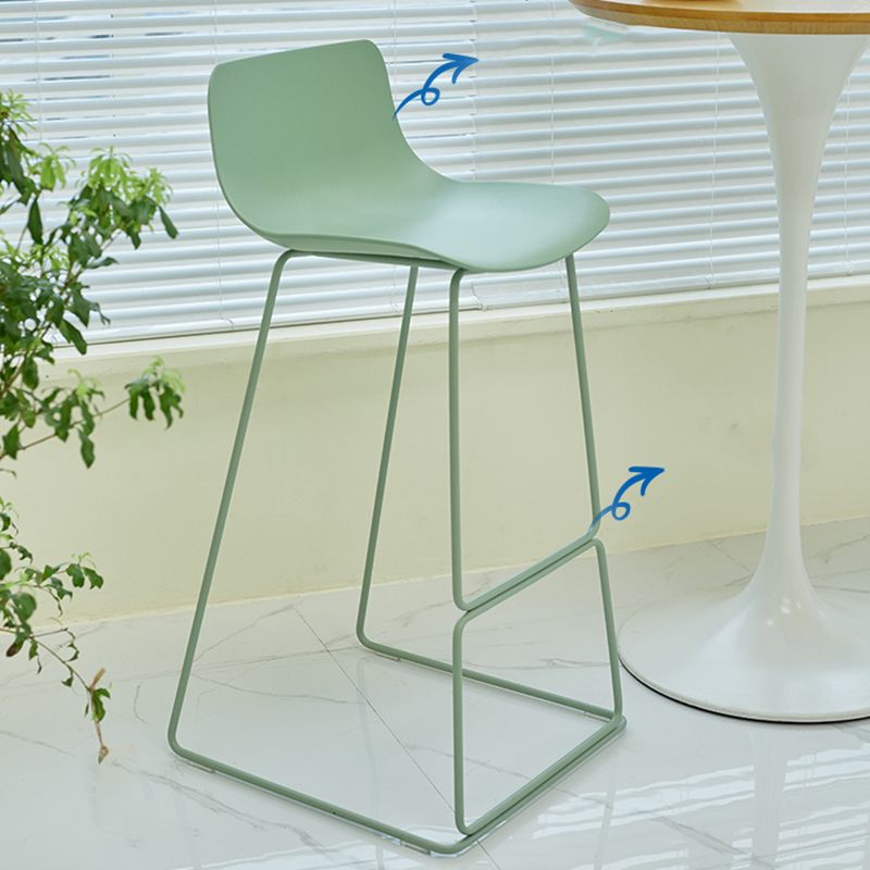 Indoor Footrest Dining Stool Plastic Industrial Low Back Counter-height Stool Clearhalo 'Bar Furniture' 'Bar Stools' 'bar_stools' 'furn' 'furn_bar_stools' 'Furniture' 'Kitchen & Dining Furniture' 1200x1200_096f760b-b8e0-4ff8-a41e-3d78973e11a6