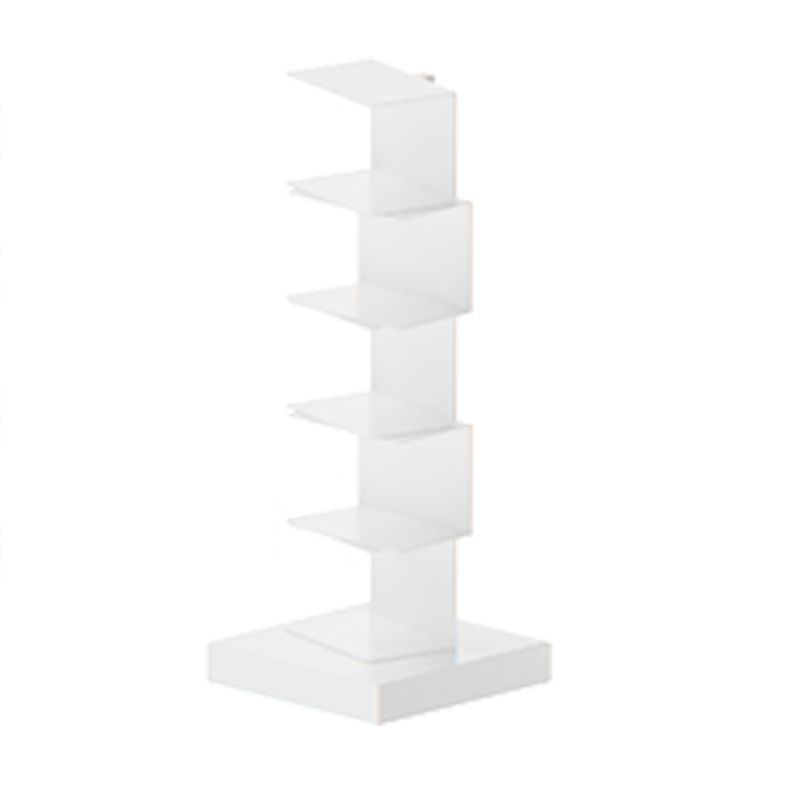 Closed Metal Bookcase Modern Geometry Shelves for Study Room Clearhalo 'Bookcases' 'Furniture' 'furniture_bookcases' 'kitchen' 'kitchen_bookcases' 'Living Room Furniture' 'Office Furniture' 1200x1200_0970c46d-2938-4dc3-961e-c5def609b381