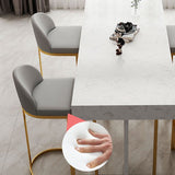 Tavolino da pranzo per accento per bistrot top glam rettangolo e tavolo da cocktail