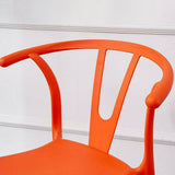 Contemporary Plastic Kitchen and Dining Room Chair Slat Back Side Chair Clearhalo 'Dining Chairs' 'Dining Tables & Seating' 'dining_chair' 'furn' 'furn_dining_chair' 'Furniture' 'furniture_dining_chair' 'Kitchen & Dining Furniture' 1200x1200_097634f2-e08d-437a-9b2d-47c91c5d84f1