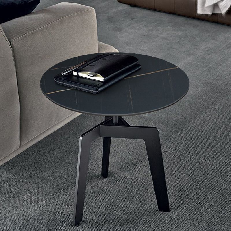 Slate Round Side Table 3 Legs Base Type Slate Nesting Tables