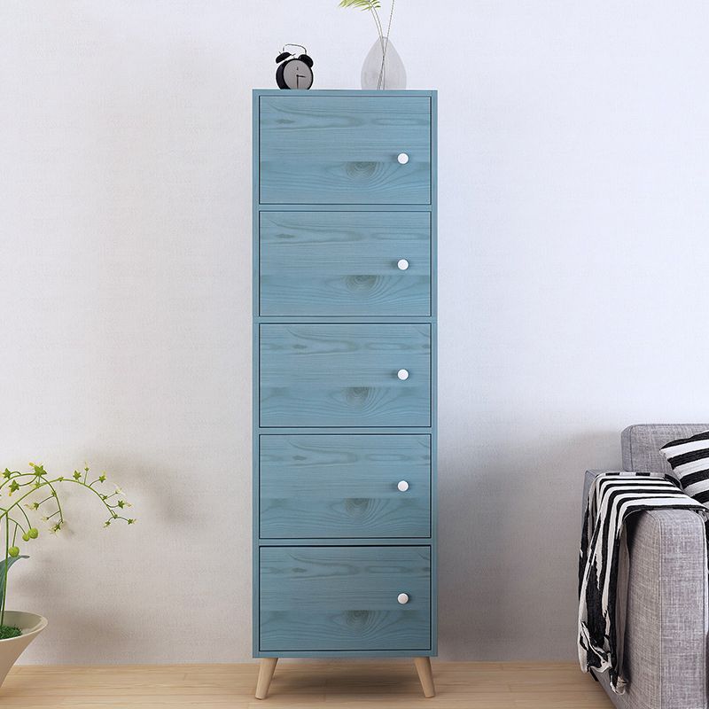 9.44" Wide Storage Cabinet with Doors Contemporary Wooden Accent Cabinet Clearhalo 'Cabinets & Chests' 'cabinets_chests' 'furn' 'furn_cabinets_chests' 'Furniture' 'Living Room Furniture' 1200x1200_09797d73-9cba-4ea5-a434-dd54b8fb7487