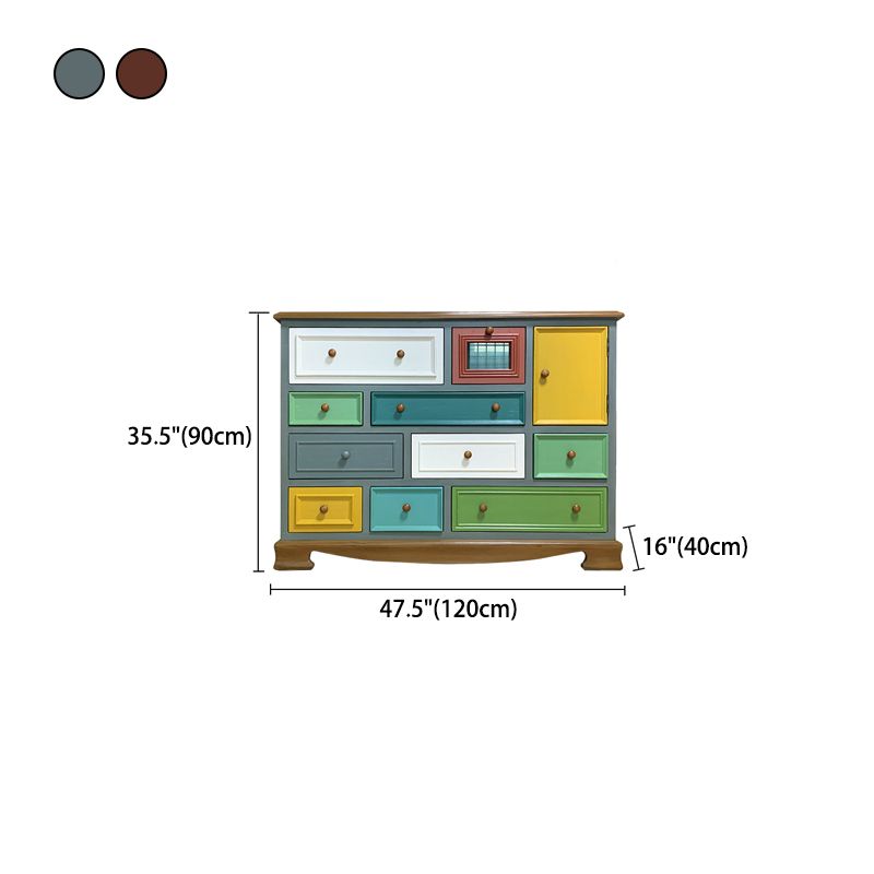 Traditional Style Chest Wooden Storage Chest with Drawers for Bedroom Clearhalo 'Bedroom Furniture' 'Dressers & Chests' 'dressers_chests' 'furn' 'furn_dressers_chests' 'Furniture' 1200x1200_097fe7b6-eed5-47d2-84e7-e9062d48ebb7