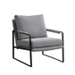 Industrial Arms Included Chair 28.34" Wide Pillow Back Square Arm Chair Clearhalo 'Accent Chairs' 'accent_chairs' 'Chairs & Seating' 'furn' 'furn_accent_chairs' 'Furniture' 'Living Room Furniture' 1200x1200_0981b811-8204-4b34-be0c-953e4321c471