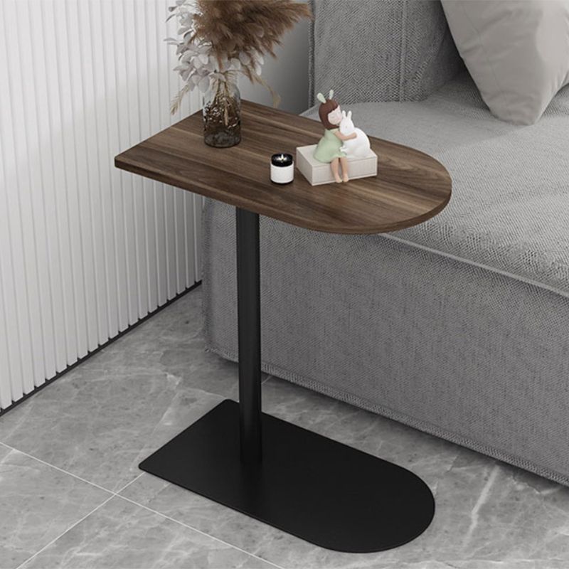 Modern Pedestal End Side Table Mental Sofa Side End Table for Living Room Clearhalo 'Coffee & Accent Tables' 'End & Side Tables' 'end_side_table' 'Furniture' 'furniture_end_side_table' 'Living Room Furniture' 1200x1200_09839ad6-45a8-4d23-ae0a-e418cda0d4ba