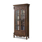 Traditional Birch Display Stand Glass Doors Standard Display Cabinet for Living Room Clearhalo 'Display & China Cabinets' 'display_china_cabinets' 'furn' 'furn_display_china_cabinets' 'Furniture' 'Kitchen & Dining Furniture' 1200x1200_0985adca-b1c0-4d76-8dc7-037fef99958e