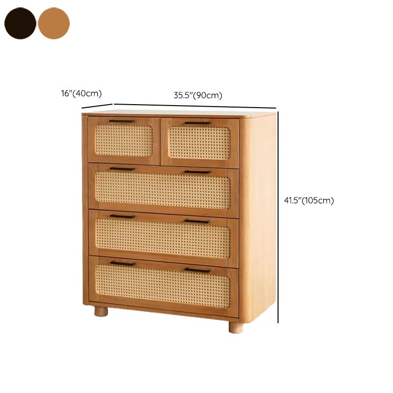 Solid Wood Storage Chest Dresser Modern Storage Chest for Bedroom Clearhalo 'Bedroom Furniture' 'Dressers & Chests' 'dressers_chests' 'furn' 'furn_dressers_chests' 'Furniture' 1200x1200_09863363-bc44-479d-94b6-41f2d857dd0f