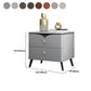 18 Inch H Night Table Modern Solid Wood 2-Drawer Stone Top Faux Leather Nightstand Clearhalo 'Bedroom Furniture' 'furn' 'furn_night_stand' 'Furniture' 'night_stand' 'Nightstands' 1200x1200_0986e47c-09ab-45ad-9b6d-d2b25ef25c06