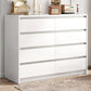Wooden Bachelor's Chest Contemporary Lingerie Chest for Bedroom