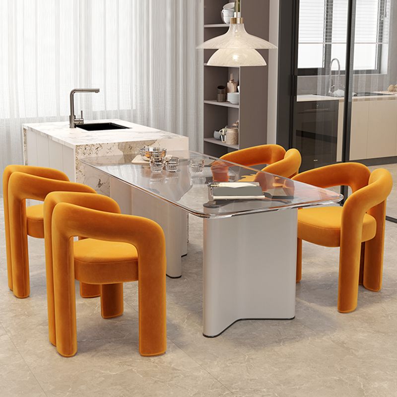 Contemporary Style Indoor Arm Chair Upholstered Arm Chair for Home