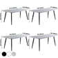 Contemporary Sintered Stone Top Standard Dining Table Rectangle Dining Table for Kitchen Clearhalo ' dining_table' 'Dining Tables & Seating' 'Dining Tables' 'furn' 'furn_dining_table' 'Furniture' 'furniture_dining_table' 'Kitchen & Dining Furniture' 'kitchen&dining_furn' 'kitchen' 'kitchen_dining_table' 1200x1200_09905325-0217-4130-b394-31a22427fa45
