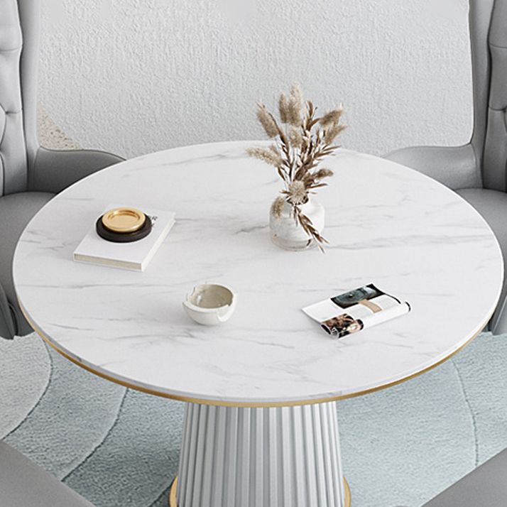 1/5 Pcs Metal Modern Dining Set with Round Indoor Table Dinette Set Clearhalo 'Dining Room Sets' 'Dining Tables & Seating' 'dining_room_set' 'furn' 'furn_dining_room_set' 'Furniture' 'furniture_dining_room_set' 'Kitchen & Dining Furniture' 'kitchen&dining_furn' 'kitchen' 1200x1200_0995e97e-bc8c-49e5-b284-21b6789d0136