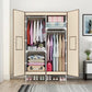 Scharnerngarderobe Schrank mit Kleidungsstab Stahlgarderobe Armoire