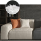 Contemporary Cushions Standard Seating Square Arm Sofa with Pillows