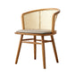 Traditional Solid Wood Side Chair Rattan Windsor Back Side Chair Clearhalo 'Dining Chairs' 'Dining Tables & Seating' 'dining_chair' 'furn' 'furn_dining_chair' 'Furniture' 'Kitchen & Dining Furniture' 1200x1200_099cd2a9-8323-4f3e-9c87-7f941f4c87d4