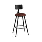Modern Armless Backrest Counter Stool Iron Bar Stool with Seat and Pedal for Bar Clearhalo 'Bar Furniture' 'Bar Stools' 'bar_stools' 'furn' 'furn_bar_stools' 'Furniture' 'Kitchen & Dining Furniture' 1200x1200_09a07491-fd47-49f3-83e9-663691d0ff2b