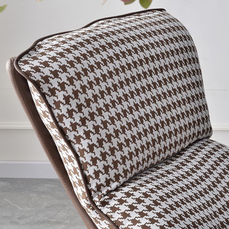 Plante à bascule de style contemporain chaise à bascule intérieure avec ottoman