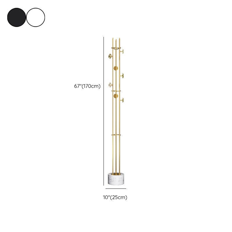 ゴールドコートハンガーコンテンポラリーステンレススチールエントリホールツリー