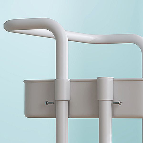 Industrial Vertical Etagere Bookshelf Iron Frame Plastic Shelf with Caster Wheels Clearhalo 'Bookcases' 'furn' 'furn_bookcases' 'Furniture' 'furniture_bookcases' 'kitchen' 'kitchen_bookcases' 'Living Room Furniture' 'Office Furniture' 1200x1200_09ac60d4-358a-42bc-ba7b-6f726c9a208b