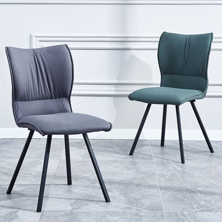 Modern Upholstered Side Chair Matte Finish Parsons Chair for Dining Room Clearhalo ' kitchen&dining_furn' 'Dining Chairs' 'Dining Tables & Seating' 'dining_chair' 'furn' 'furn_dining_chair' 'Furniture' 'furniture_dining_chair' 'Kitchen & Dining Furniture' 'kitchen' 1200x1200_09af9221-7c6d-4fcf-a7bd-b40e3041152a