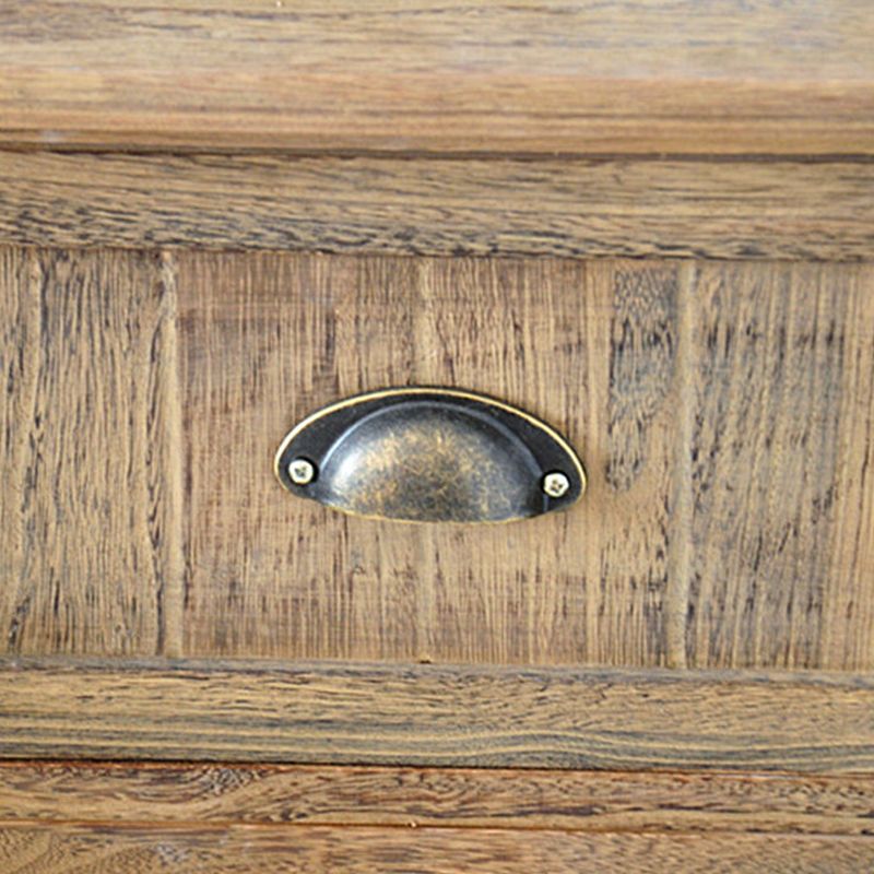 11,7-inch W Coastal opbergkast dressoir vaste houten opbergkast