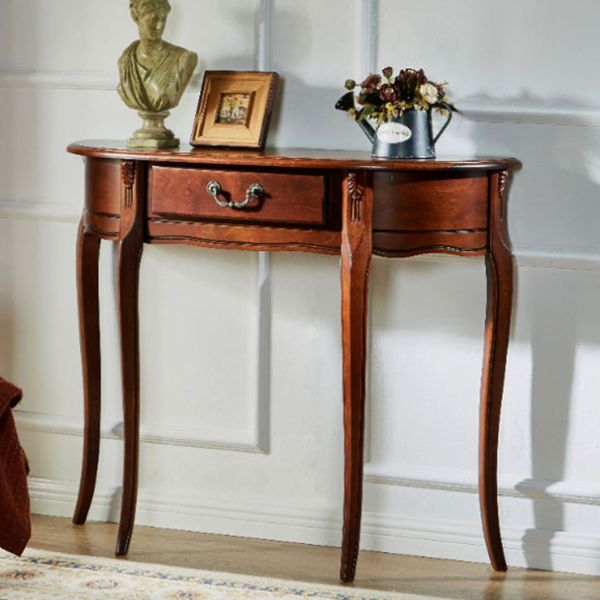 33,46 "TABELLA DI LEGNO STRASSITA TALLA TABELLA ACCENTO 1-DADER PER HALL