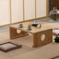 Rectangular Abstract Base Design Nordic Style Coffee Table Made of Solid Wood Clearhalo 'Coffee & Accent Tables' 'Coffee Tables' 'coffee_tables' 'furn' 'furn_coffee_tables' 'Furniture' 'Living Room Furniture' 1200x1200_09b4a250-96ab-46c3-836c-ebd51474da23