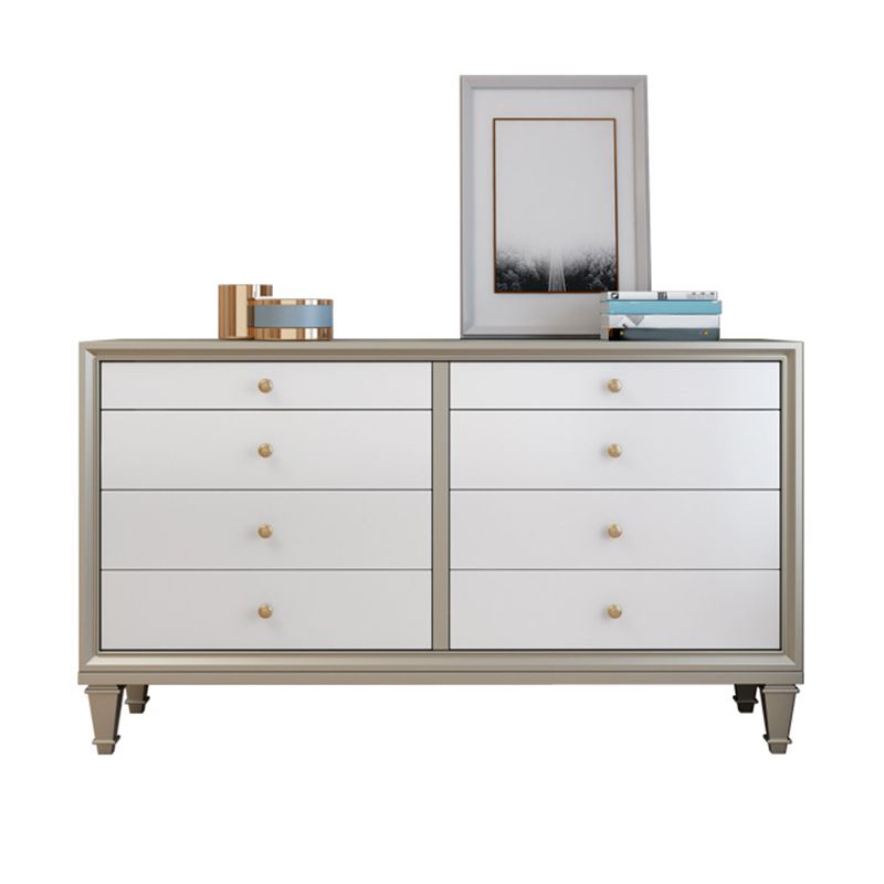 Glam Storage Chest 8 Drawers Storage Chest Dresser for Bedroom Clearhalo 'Bedroom Furniture' 'Dressers & Chests' 'dressers_chests' 'furn' 'furn_dressers_chests' 'Furniture' 1200x1200_09bc3362-3005-4338-8c5e-e6a40212e828