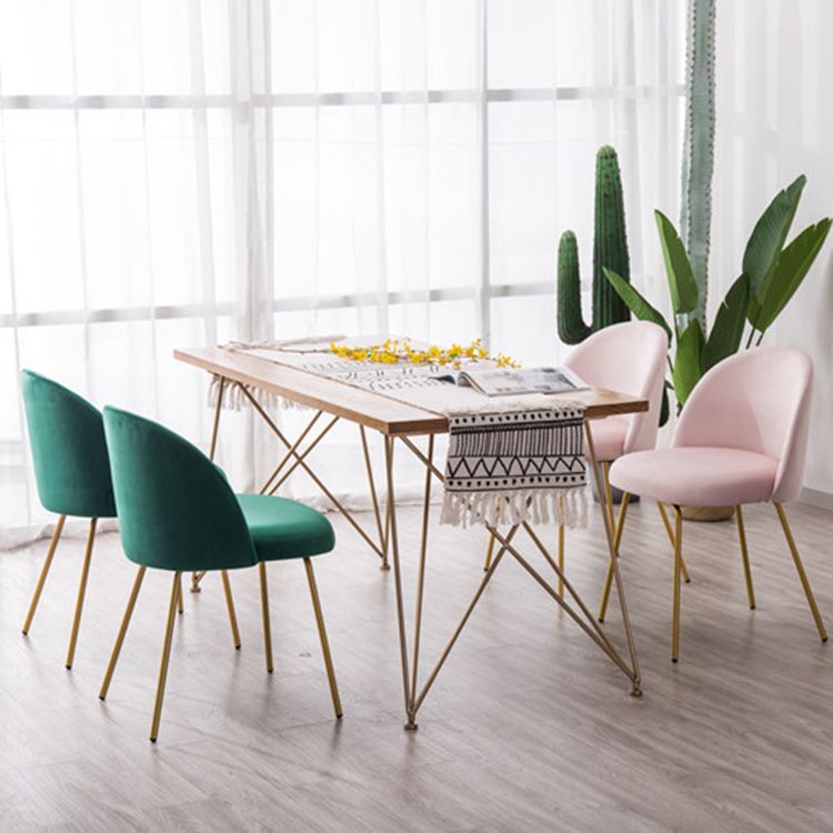 Flannel Scandinavian Western Restaurant Side Chair Parsons Matte Finish Dining Chair Clearhalo ' kitchen&dining_furn' 'Dining Chairs' 'Dining Tables & Seating' 'dining_chair' 'furn' 'furn_dining_chair' 'Furniture' 'furniture_dining_chair' 'Kitchen & Dining Furniture' 'kitchen' 1200x1200_09bd1f24-9165-4139-9a13-aa73810d5be7