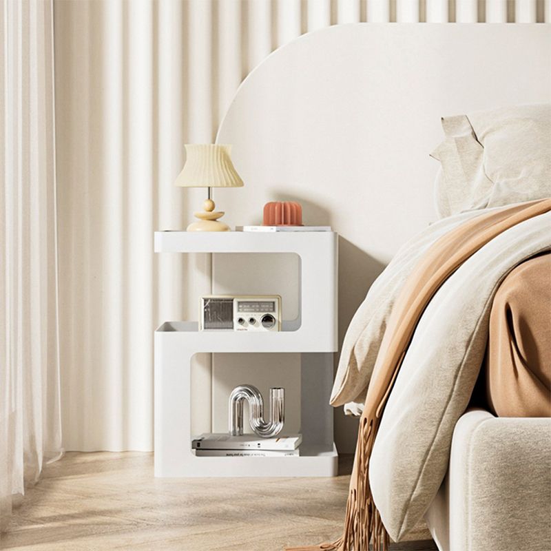 Mano di accento a apertura del comodino in metallo in metallo in metallo per la camera da letto