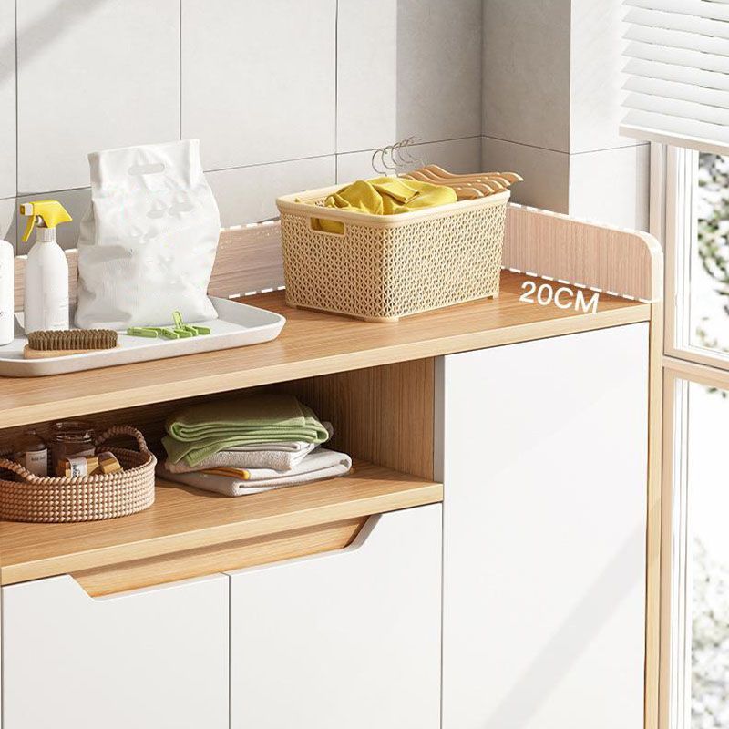 Glam Dining Buffet Wood Buffet Server with Drawers and Cabinets Clearhalo 'buffet_sideboard' 'Buffets & Sideboards' 'furn' 'furn_buffet_sideboard' 'Furniture' 'Kitchen & Dining Furniture' 1200x1200_09beeb5e-7fd1-49a4-a33d-6b4cf7a9dbf9