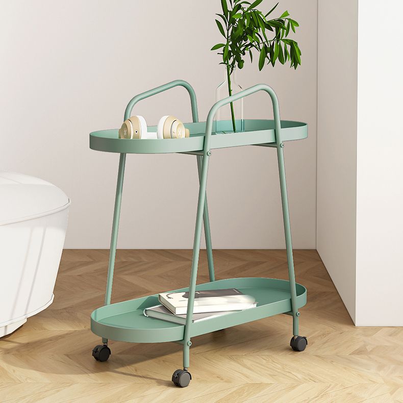 Iron Movable Bookshelf Double Layer Floor Bookcase with Pulley Clearhalo 'Bookcases' 'furn' 'furn_bookcases' 'Furniture' 'furniture_bookcases' 'Office Furniture' 1200x1200_09c01863-2ff9-4194-92a1-209e985f2654