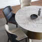Sintered Stone Top Round Table for Restaurant Modern Dining Table with Metal Pedestal Clearhalo ' dining_table' 'Dining Tables & Seating' 'Dining Tables' 'furn' 'furn_dining_table' 'Furniture' 'furniture_dining_table' 'Kitchen & Dining Furniture' 'kitchen&dining_furn' 'kitchen' 'kitchen_dining_table' 1200x1200_09c2cf4b-2804-4a22-990c-73e23fc5a03c