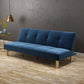 Modern Convertible Armless Sofa Velvet Biscuit Back 2/3-seat Sofa Clearhalo 'furn' 'furn_sofas' 'Furniture' 'furniture_sofas' 'kitchen' 'kitchen_sofas' 'Living Room Furniture' 'Sofa' 'sofas' 1200x1200_09c53600-bd52-44a5-a8e2-851dc7aadc9f