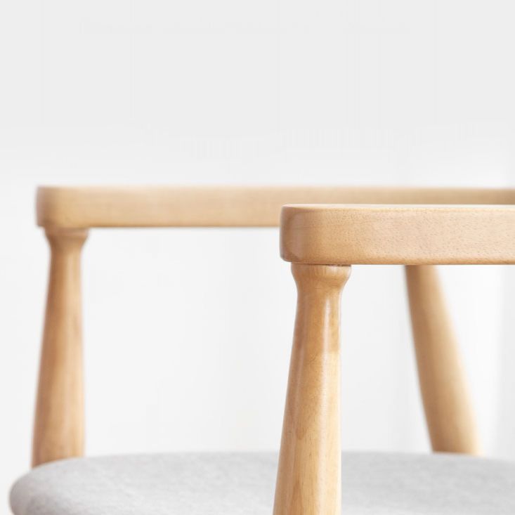 Traditional Style Open Back Chairs Dining Wooden Arm Chairs for Kitchen Clearhalo 'Dining Chairs' 'Dining Tables & Seating' 'dining_chair' 'Furniture' 'furniture_dining_chair' 'Kitchen & Dining Furniture' 1200x1200_09c6dd6b-bd61-4234-bd4a-345212027e38