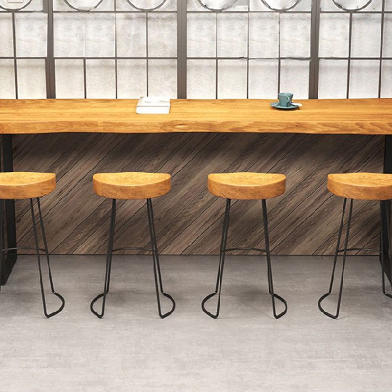 Modern Solid Wood Bar Table Rectangle Bar Table for Breakroom Use Clearhalo 'Bar Furniture' 'Bar Tables' 'bar_tables' 'furn' 'furn_bar_tables' 'Furniture' 'Kitchen & Dining Furniture' 1200x1200_09c890b9-8a50-4921-bacf-308b80a146c9