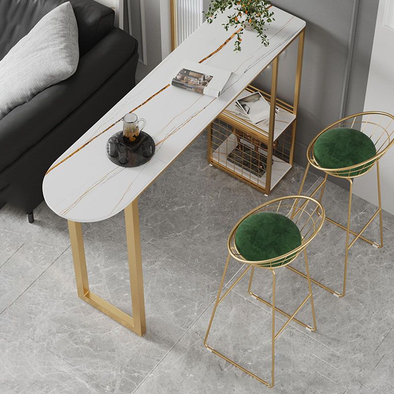 Glam Style Upholstered Counter Stool Armless Bar Stool with Footrest Clearhalo 'Bar Furniture' 'Bar Stools' 'bar_stools' 'furn' 'furn_bar_stools' 'Furniture' 'Kitchen & Dining Furniture' 1200x1200_09cbfd97-315a-4888-aff6-ada5dd47e907