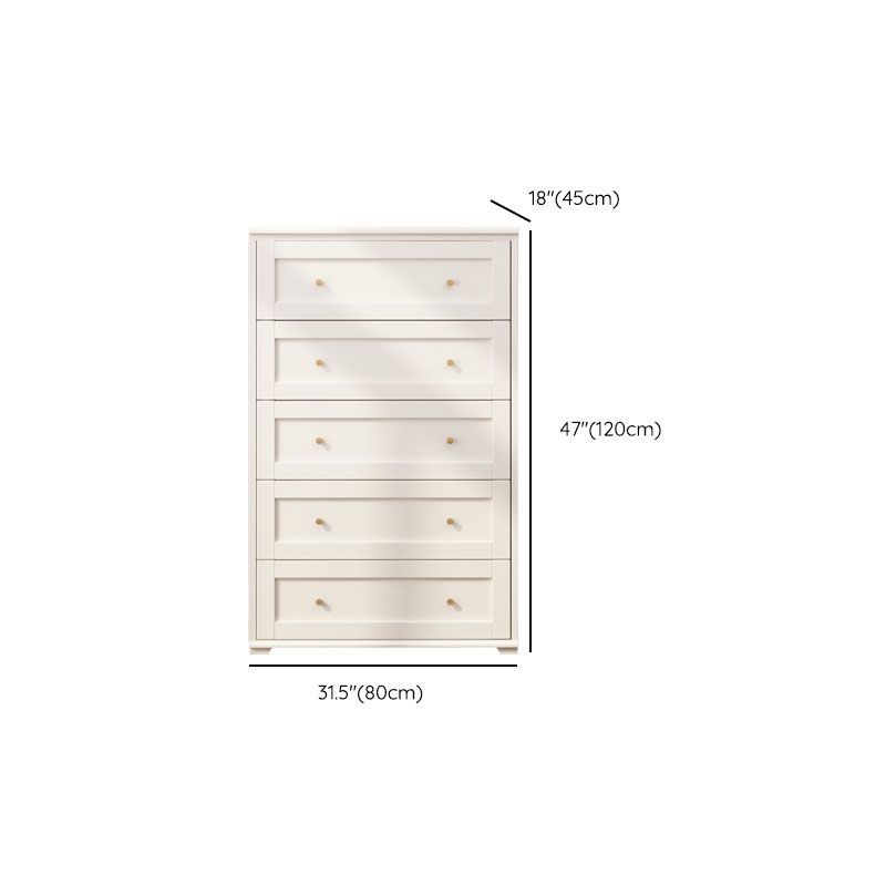 Moderna tocador doble horizontal tocador de almacenamiento de madera de abedul para dormitorio