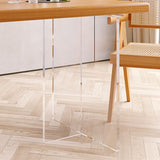 Modern 1/5 Pieces Dining Set Rectangle Pine Wood Dining Table for Kitchen Clearhalo 'Dining Room Sets' 'Dining Tables & Seating' 'dining_room_set' 'furn' 'furn_dining_room_set' 'Furniture' 'furniture_dining_room_set' 'Kitchen & Dining Furniture' 1200x1200_09d562cb-b779-4607-afff-89f4d313e3c0