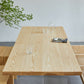 Modern 1/2/5 Pieces Dining Set Rectangle Pine Wood Dining Table for Dining Room