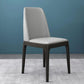 Modern Leather Armless Dining Chairs Solid Back Side Chair with Wood Legs Clearhalo ' kitchen&dining_furn' 'Dining Chairs' 'Dining Tables & Seating' 'dining_chair' 'furn' 'furn_dining_chair' 'Furniture' 'furniture_dining_chair' 'Kitchen & Dining Furniture' 'kitchen' 1200x1200_09d7e8fa-777d-4151-b869-5c563c7dfebb