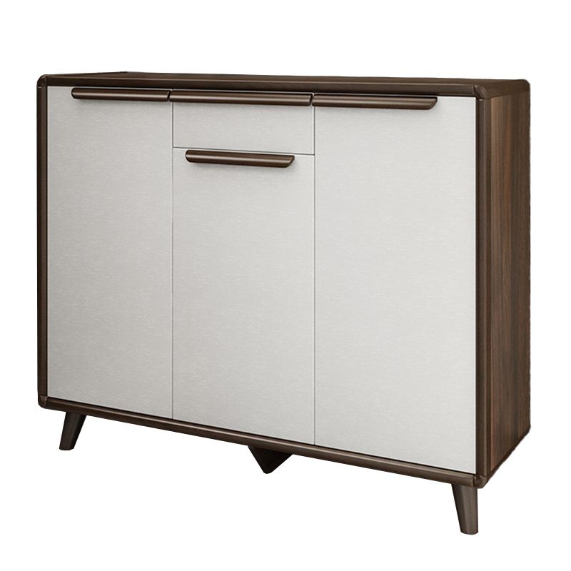 Industriële houten accentkastbar trekt rechte benen kast