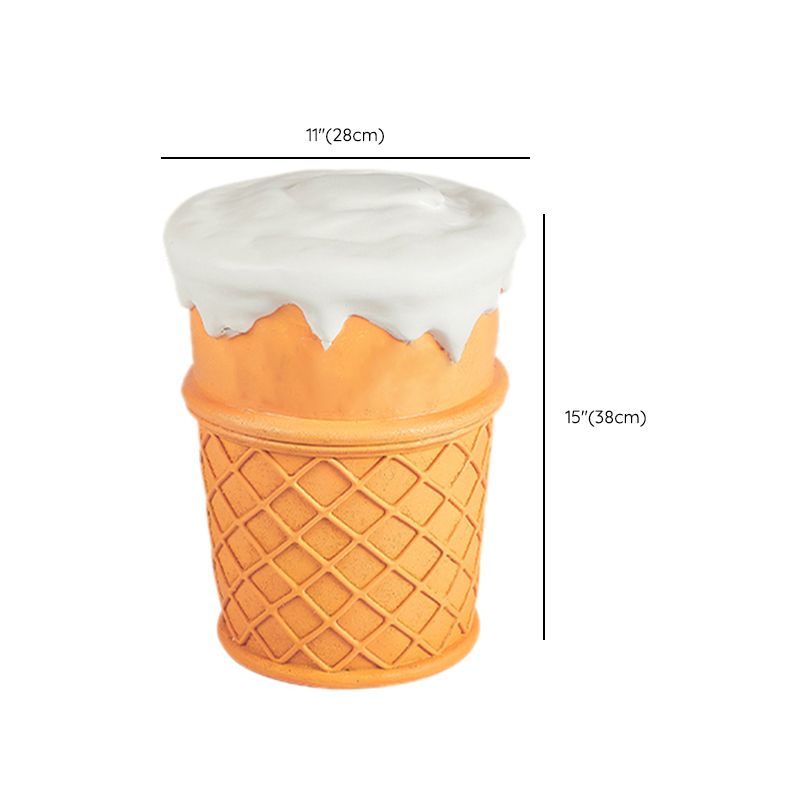 Hedendaagse plastic driehoekige zijde -snacktafel voor slaapkamer