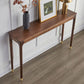 Rectangle Shape Console Table Walnut Wood Console Sofa Table for Hall